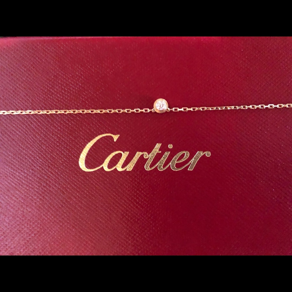 SOLD.  CARTIER DIAMANTS LÉGERS NECKLACE, SM